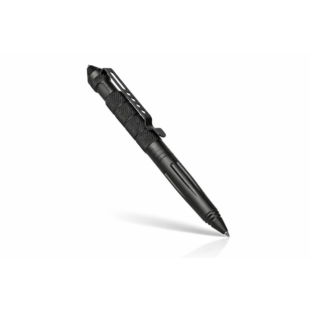 Caneta de Alumínio Tática Profissional Multifuncional em aço inoxidável Resistente 15cm premium Top
