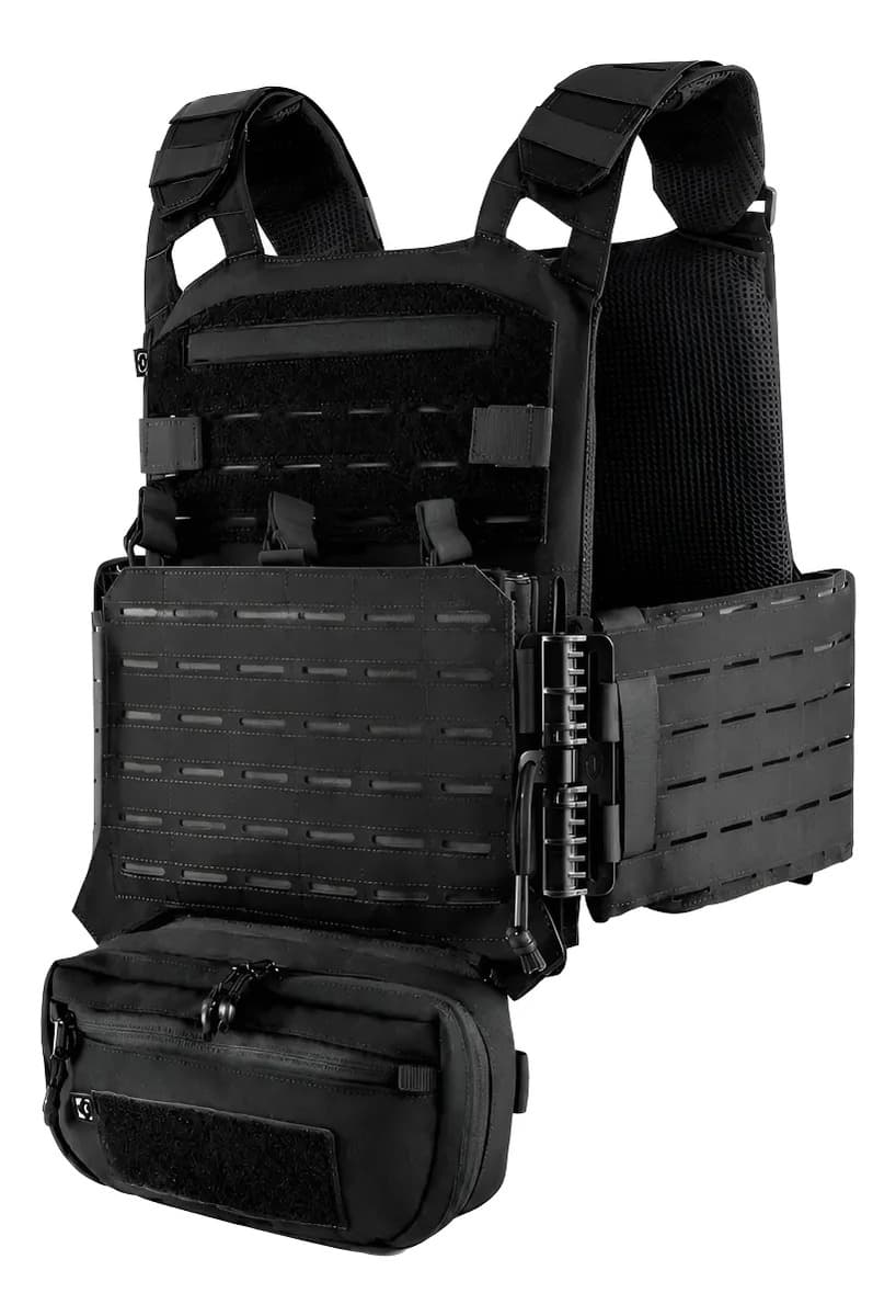 Kit Colete Ares Elite Com 5 Acessórios Airsoft Invictus