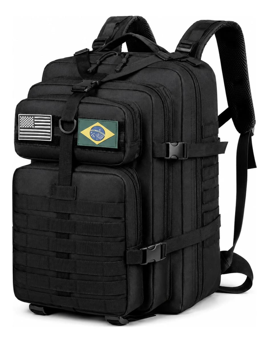 Mochila Masculina Tatica 50l Impermeavel Militar Reforçada