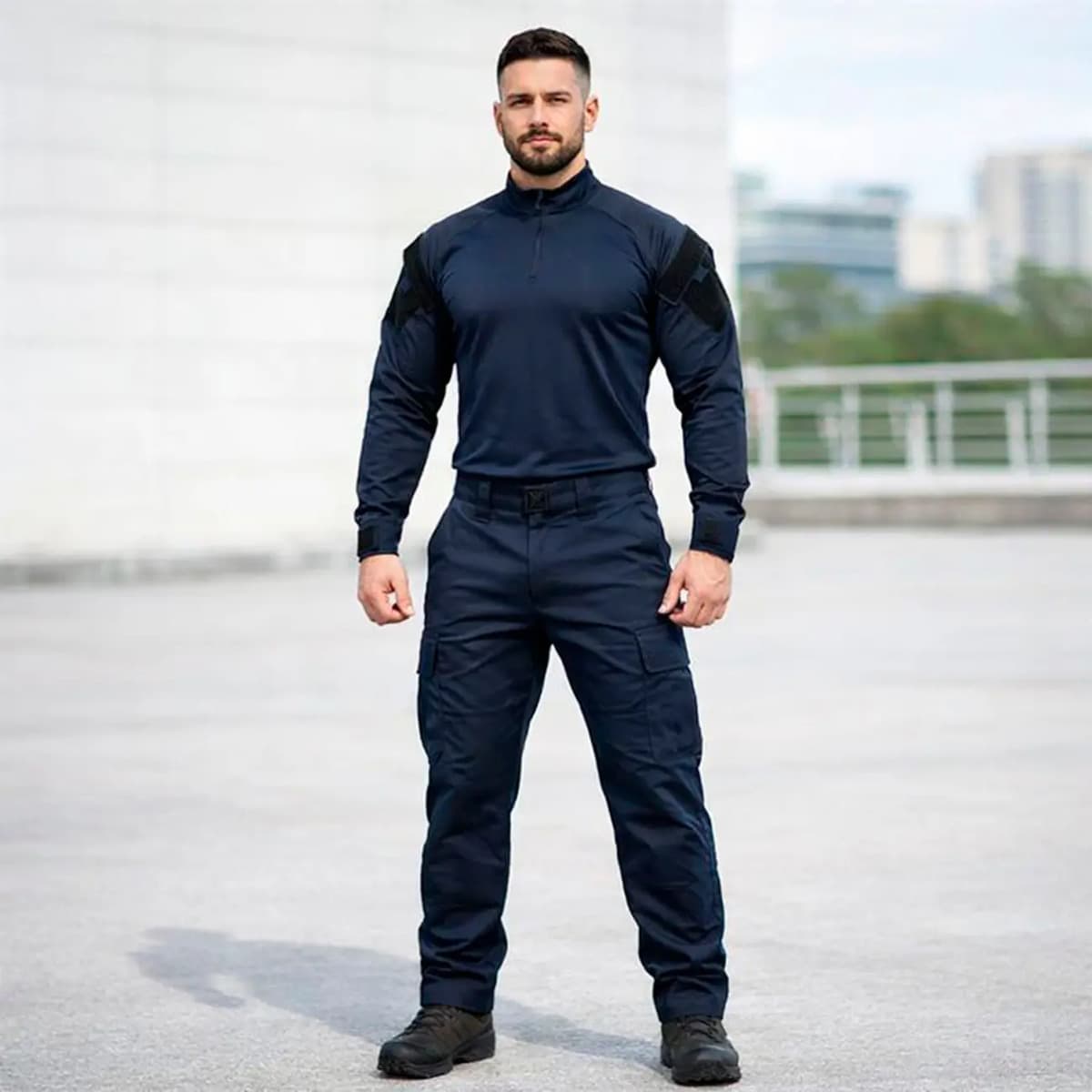 Safo Uniforme Profissional Masculino Adulto Camuflado