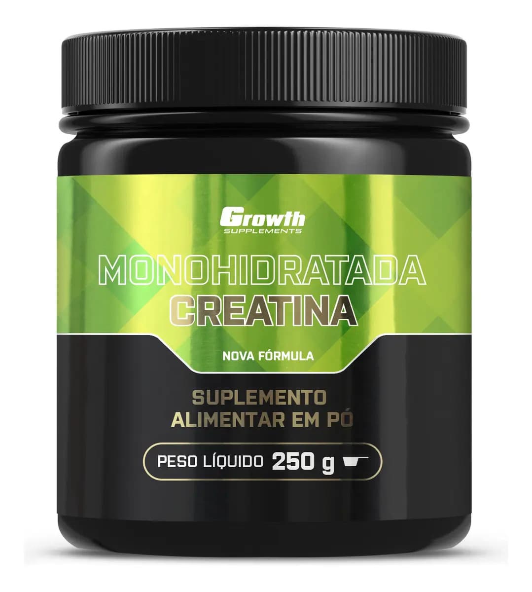 Creatina Growth Supplements Monohidratada em pó Sem sabor x 250g