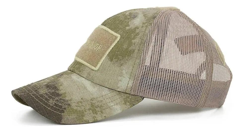 Boné Tático Forhonor Camuflado AU Tela Ripstop A-TACS Ajustável