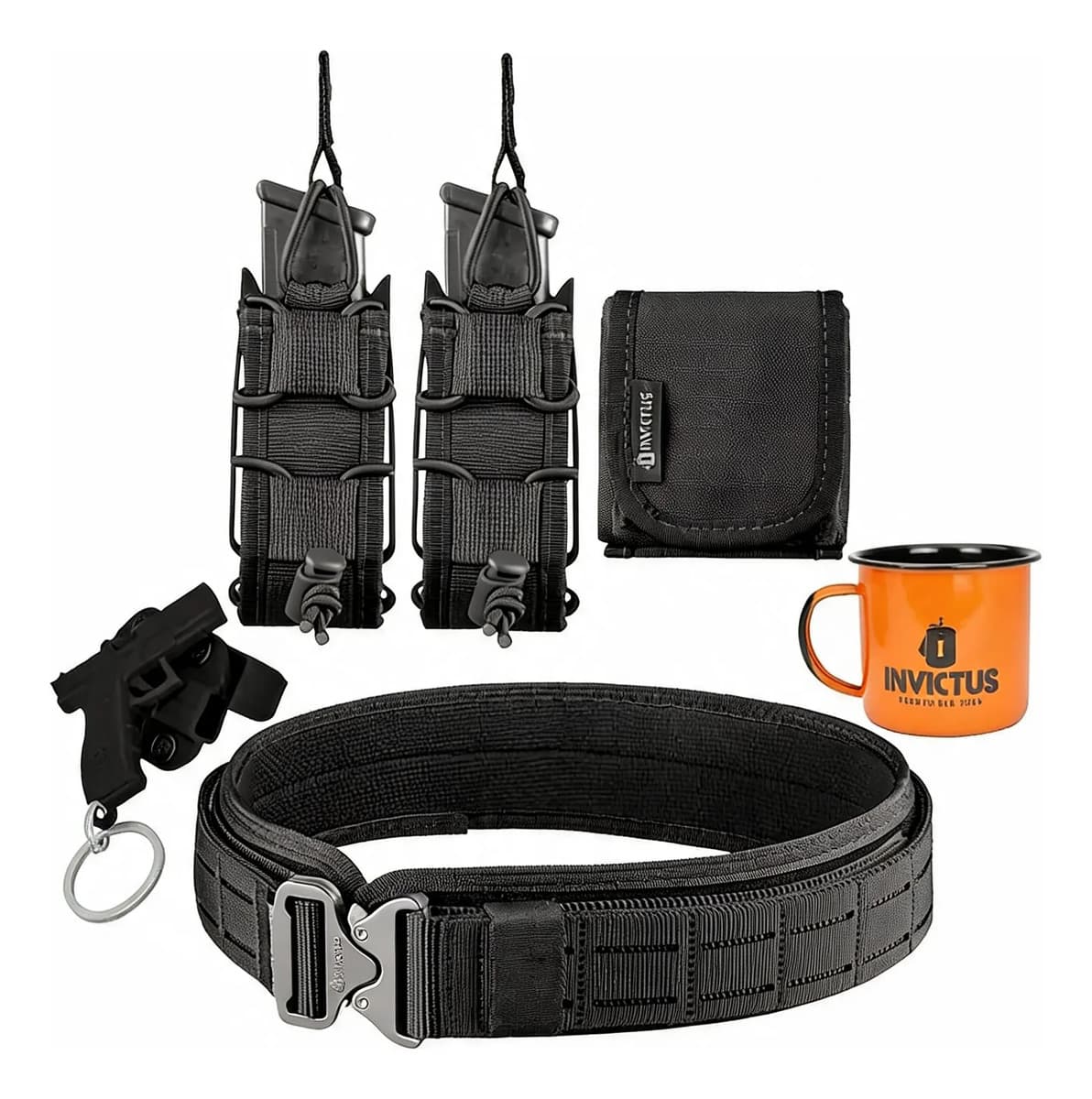 Cinto Modular Rigger Extreme Fasten Invictus + 3 Acessorios