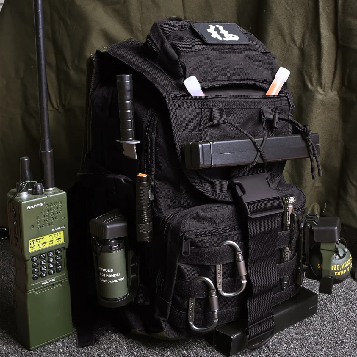 Mochila Tática Militar 45 Litros Super Reforçada Oxford 900d