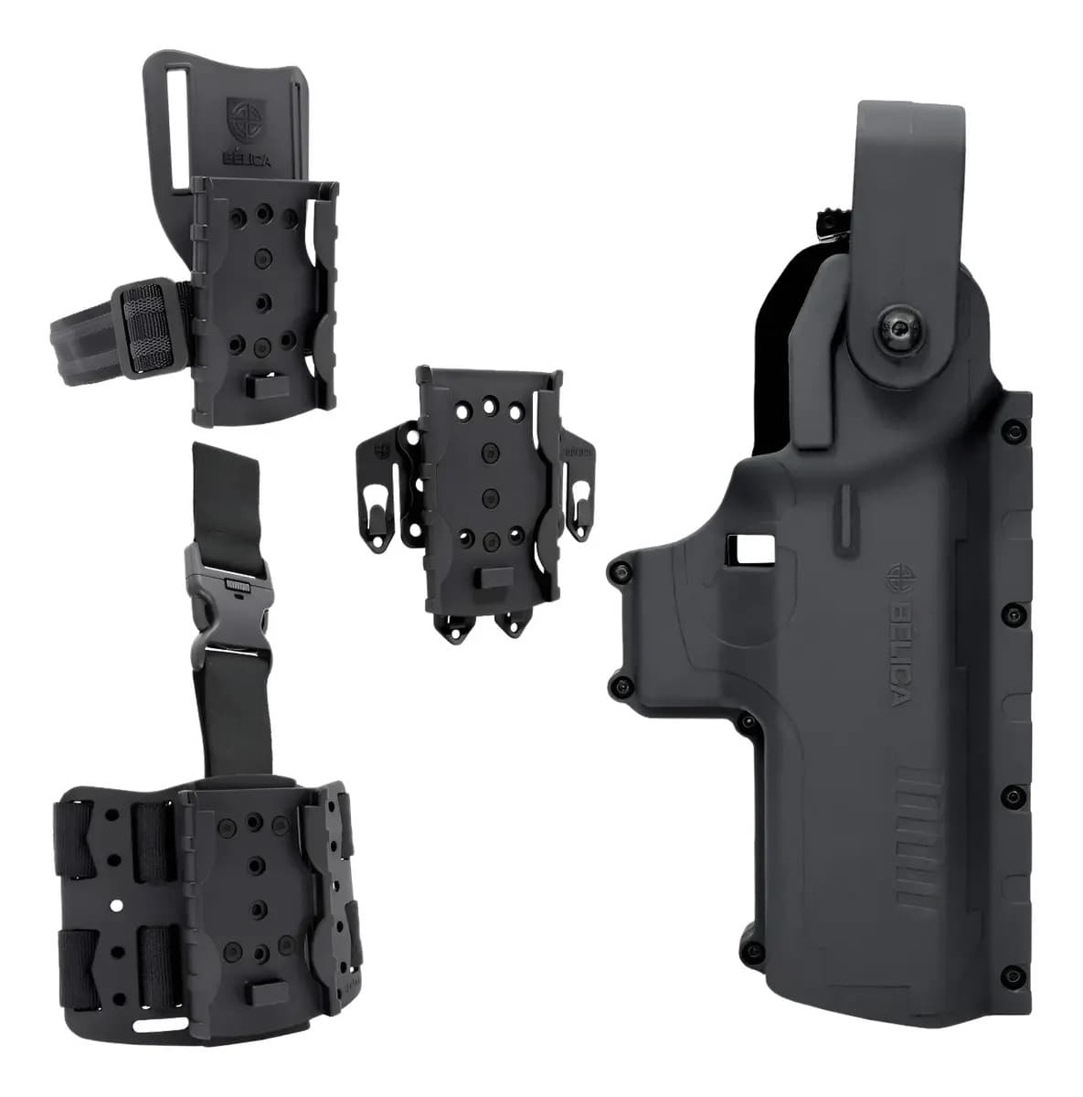 Kit Hammer Pro-sp Speed Mid-ride Com Fita Em Tecido Cor Preto Orientação Da Mão Destro