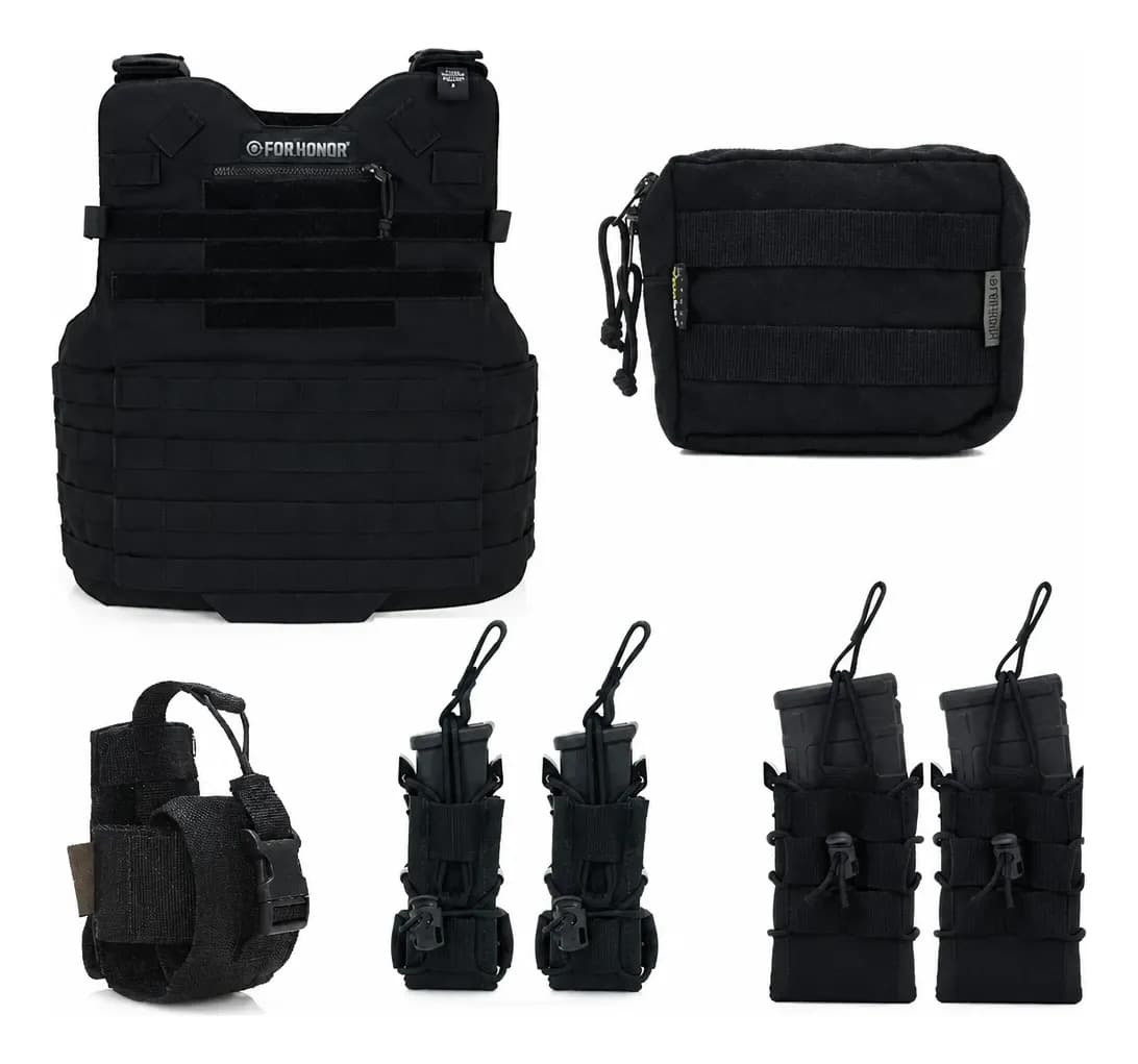 Capa Colete Modular Forhonor Com Bolsos Modulares Forhonor