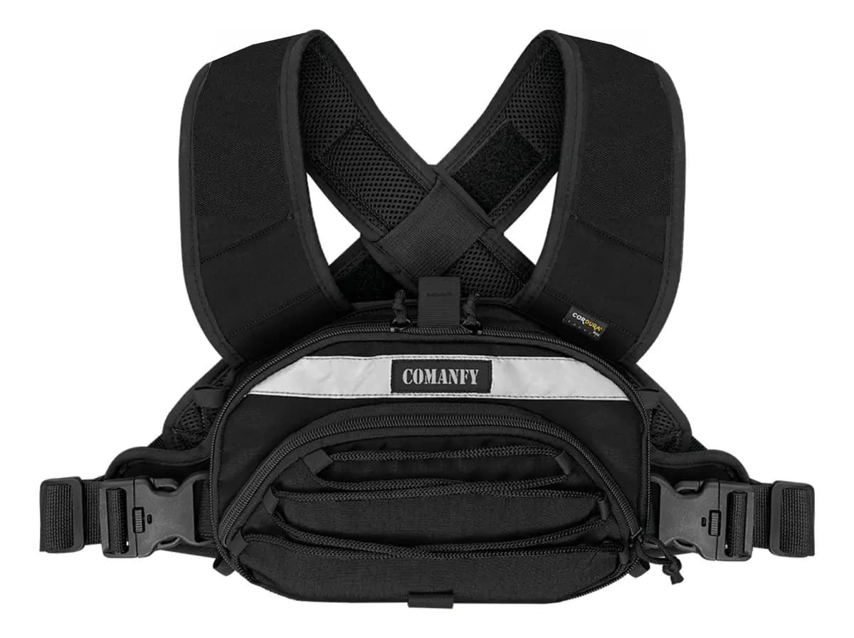 Bolsa Comanfy De Saque Rápido 2ª Geração Cor Preto