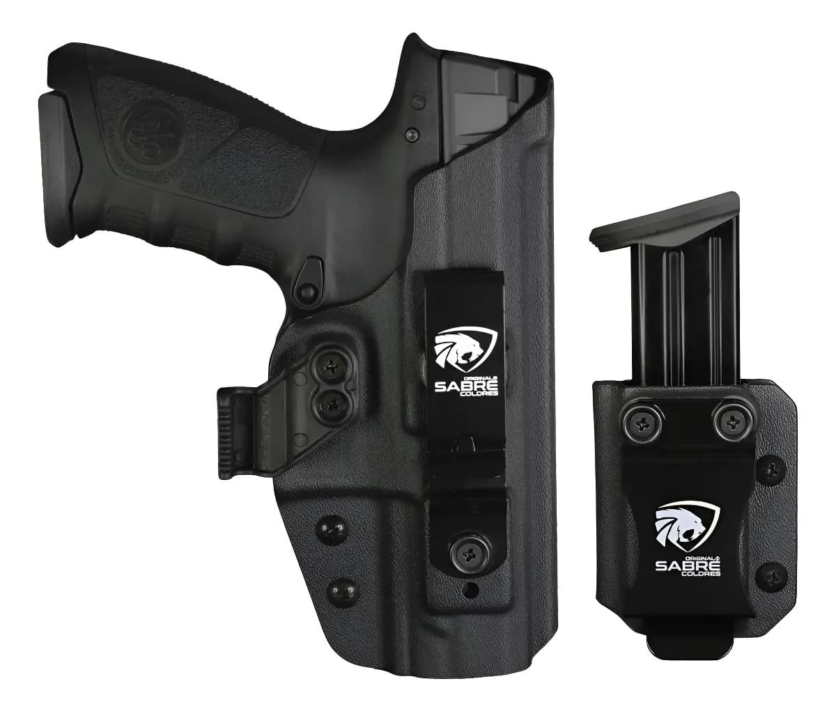Coldre Porta Carregador Sabre Beretta Apx Full Destro Preto