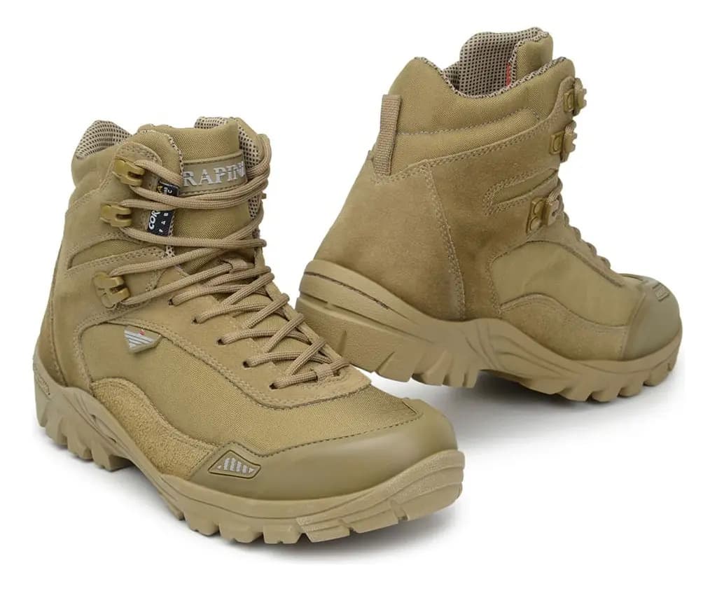 Bota Combat Rapina Militar - Coyote