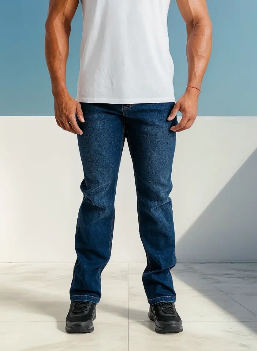 Calça Jeans Trooper Masculina 5 Bolsos Invictus