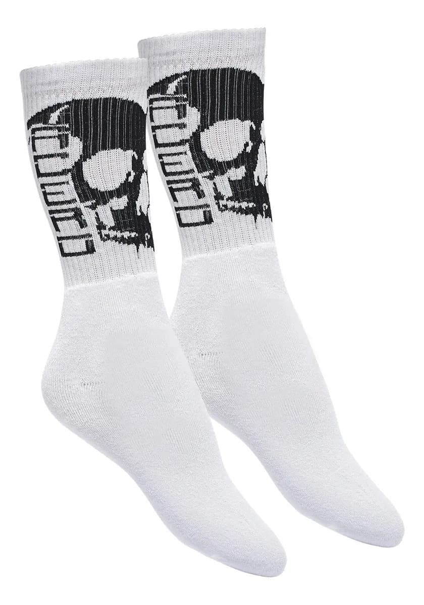 Meia Acero Botas Algodão Original Cano Médio Esportiva Leve