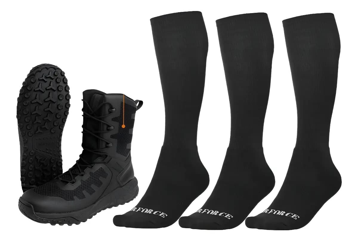 Bota Coturno Arion 2.0 Cano Alto Invictus + 3 Meia Batalha