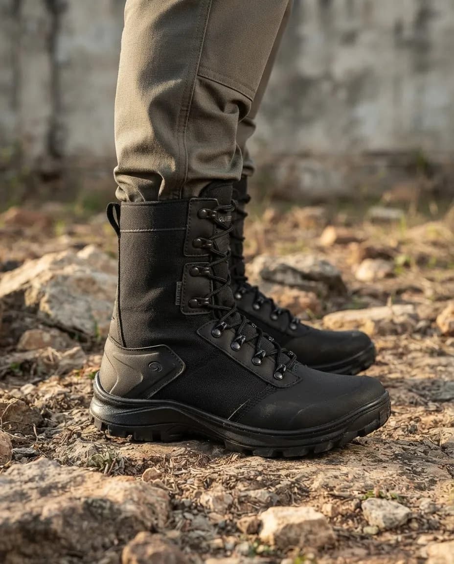 Coturno Bota Guartela Elite Bope Militar Leve Tatico