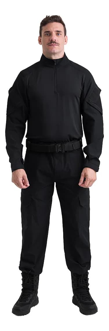 Farda Calça + Combat Shirt Tática Rapinna Brforce Preto