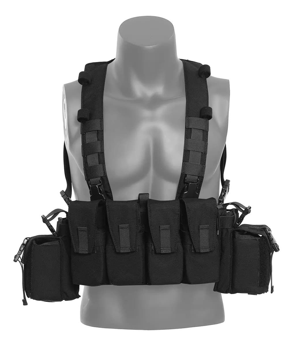 Chest Rig Tático Peitoral Votagoo Militar Modular Paintball