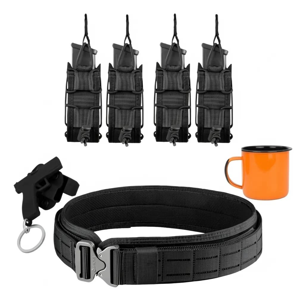 Cinto Modular Rigger Extreme Invictus + 4 Porta Carregadores