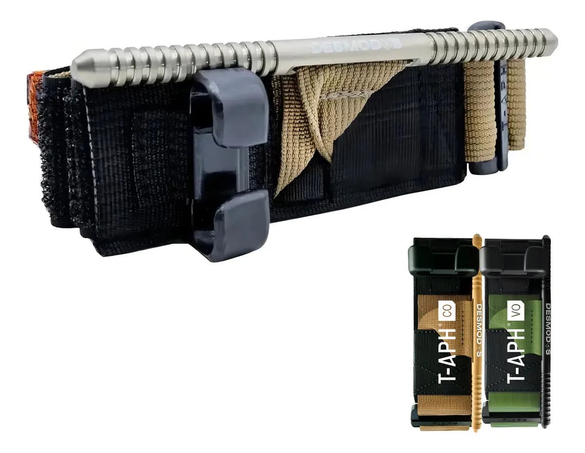 Torniquete Médico Desmodus T-APH de Náilon para APH em Coyote