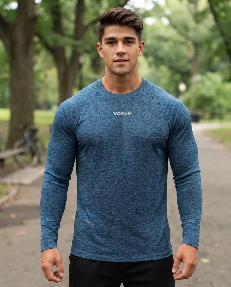 Camiseta Raglan Termica Segunda Pele Proteção Solar Uv Bike