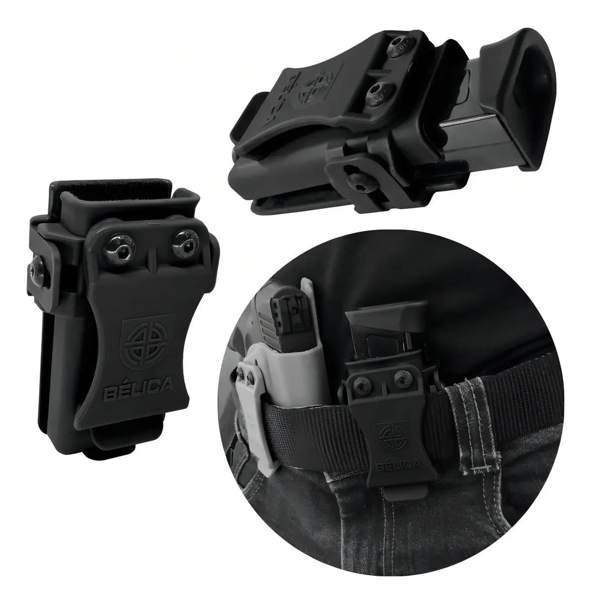 Porta Carregador Universal Velado Bélica P/ Glock Taurus