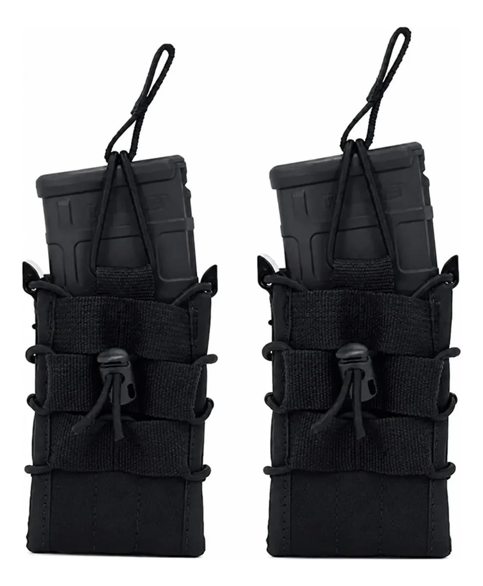 02 Fast Mag Fuzil Forhonor Porta Carregador 556 Ou 762 Nf-e