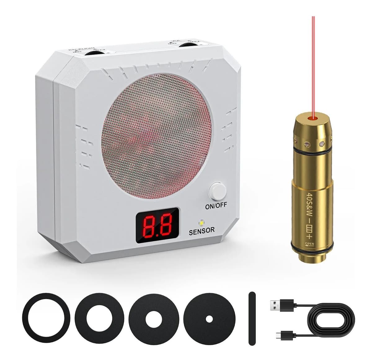 Cartucho De Treinamento A Laser De 9 Mm E Kit De Alvo J