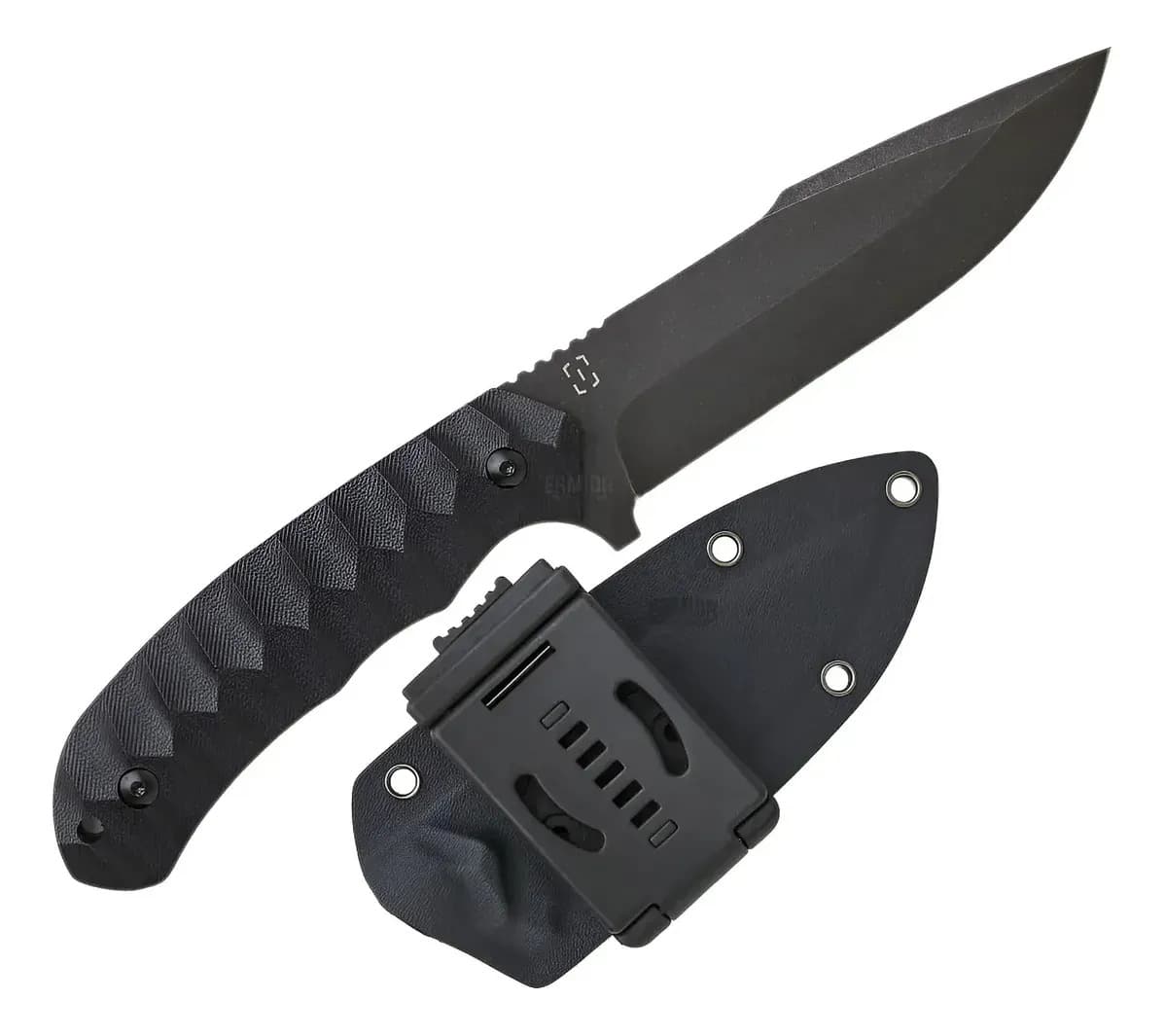 Faca Prowl Com Bainha De Kydex Preto - Invictus