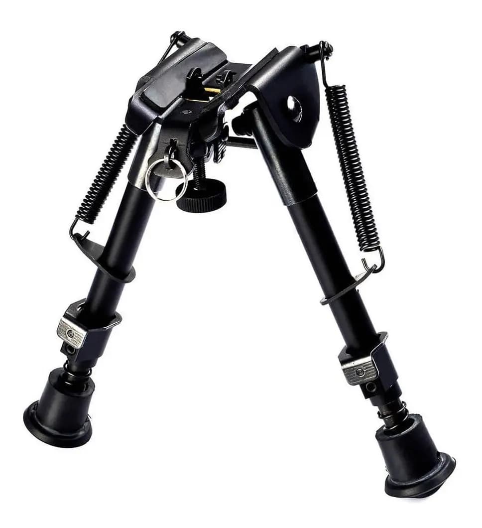 Bipé Hunter Ajustável Preto Alumínio 14-21cm Avb Jbd-1