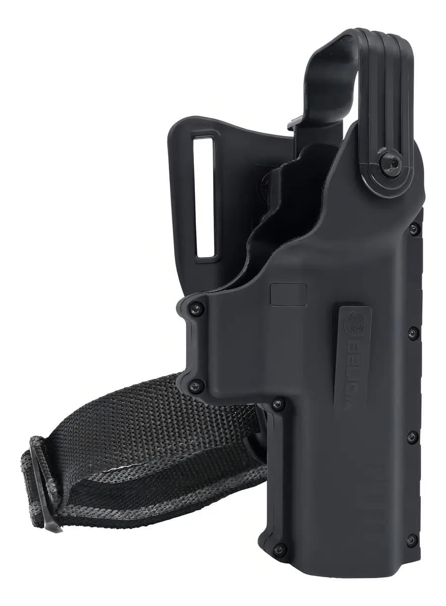 Coldre H3 Mid-ride Com 6 Adaptadores - Imbel E Glock G22 Cor Preto Orientação Da Mão Destro
