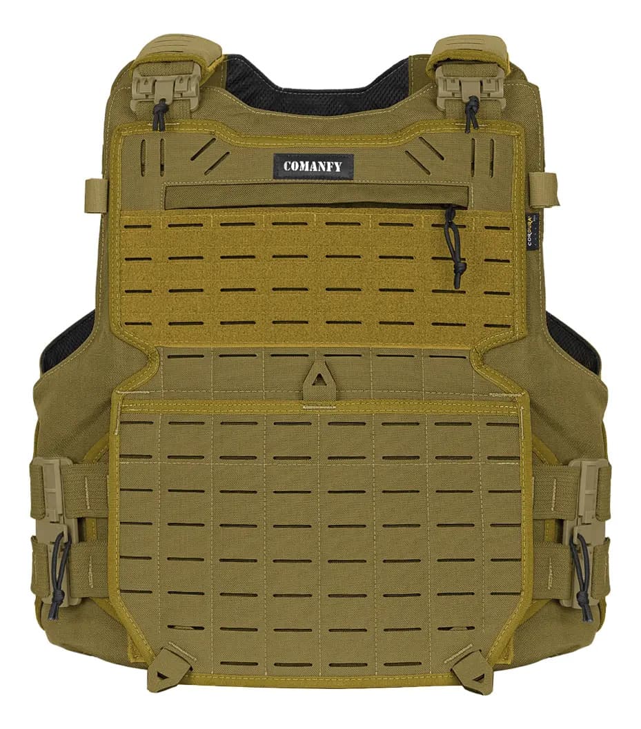 Capa Modular Comanfy Gladiador Laser Cut Coyote Cordura