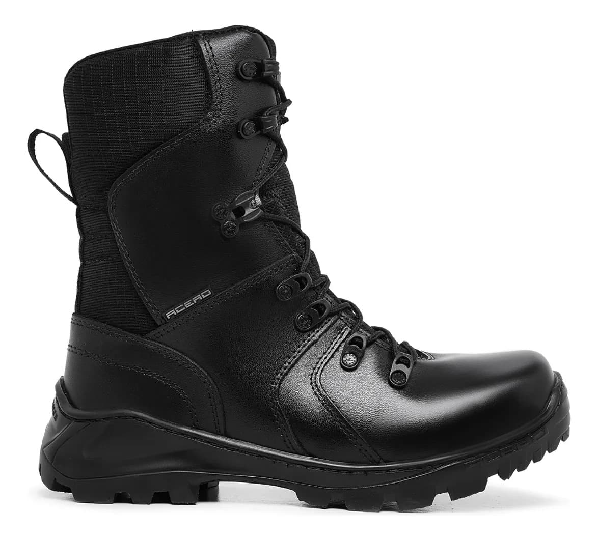Bota Coturno Militar Prf Acero Alpha Sniper Palm Gel Elite
