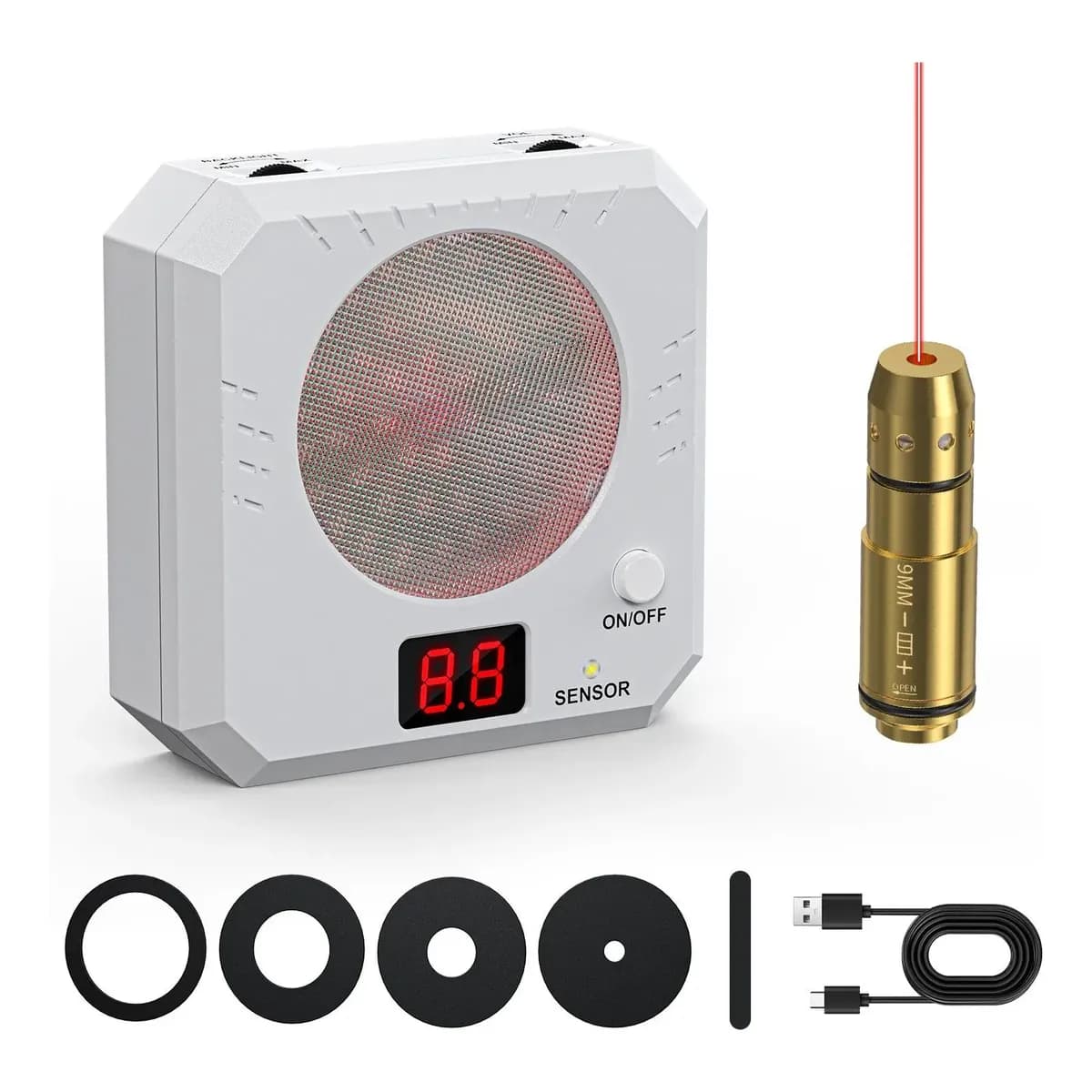 -cartucho Laser Treinamento 9mm Para Dry Fire T Target- E-4159f736c8ec24ff