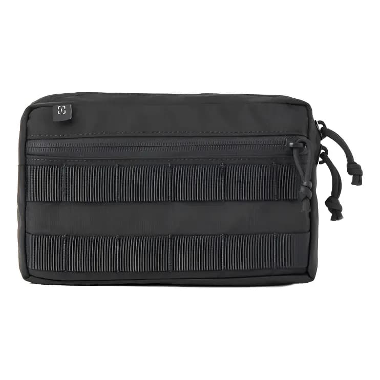 Bolso Modular Horizontal Invictus Tático  2112 Cinto Colete Preto