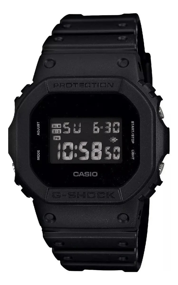 Relógio Casio Masculino G-shock Digital Preto Dw-5600bb-1dr