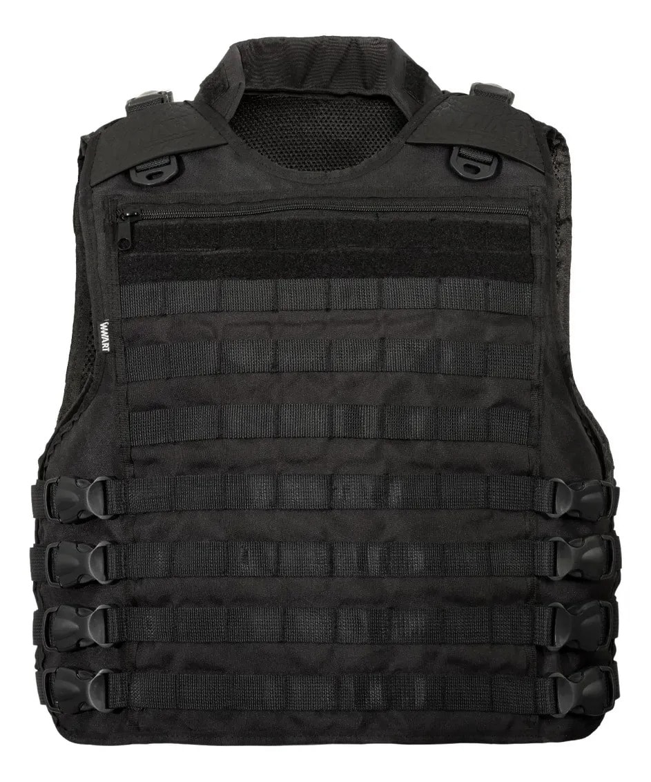 Capa De Colete Tático Modular Airsoft Aero Preto Preto Gg Gg