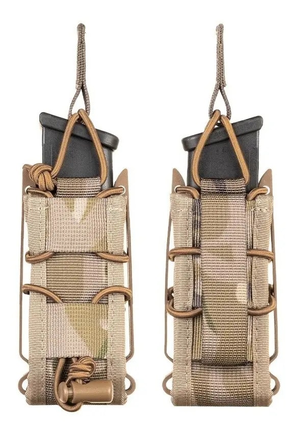 Kit 2 Porta Carregador Pistola Modular Invictus Multicam