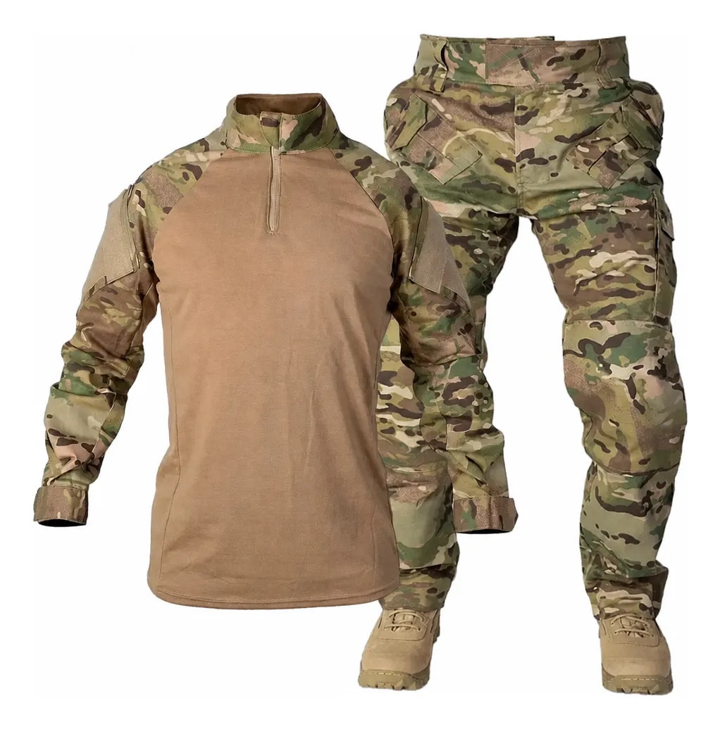 Farda Calça 911 + Camisa Combat Shirt Forhonor Multicam