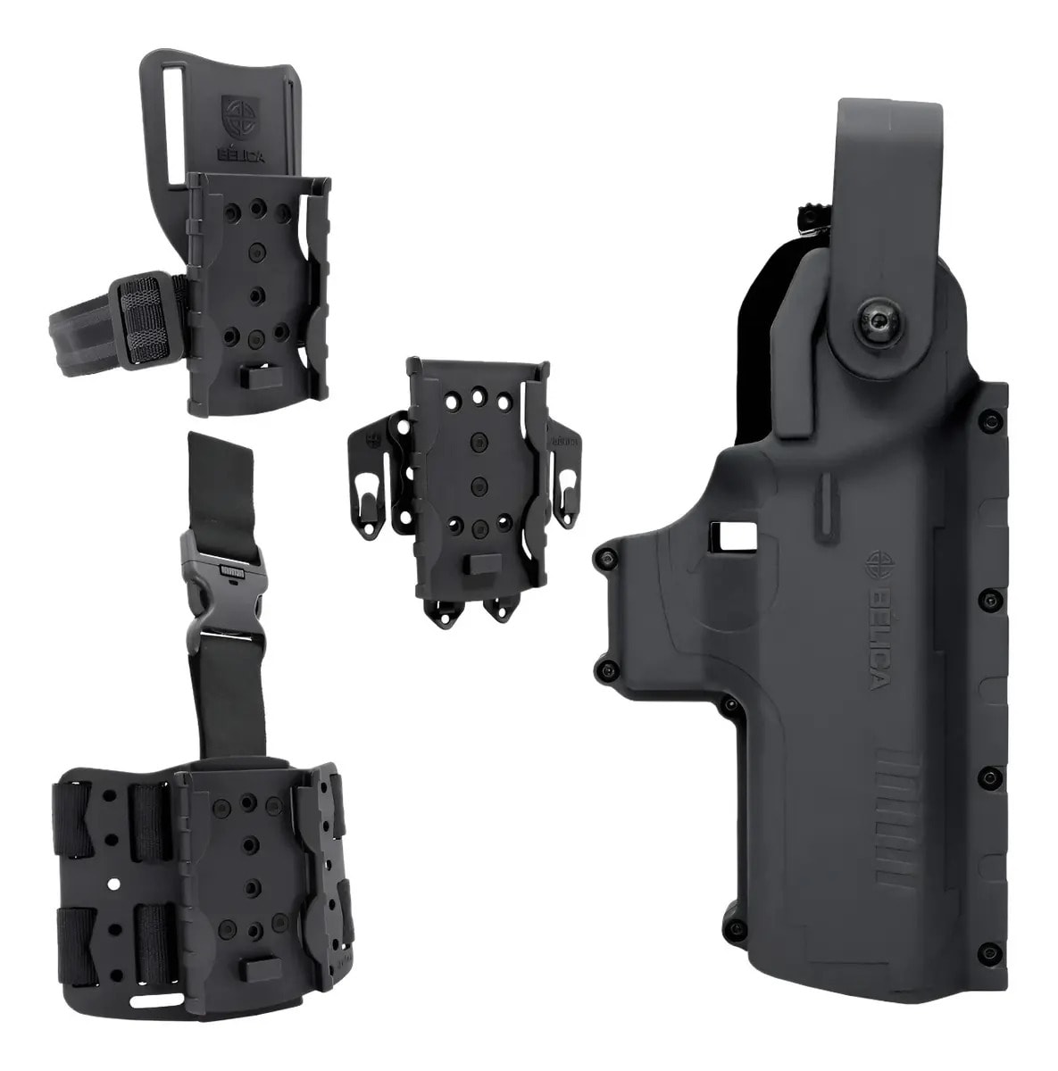 Kit Hammer Pro-sp Speed Mid-ride Com Fita Em Tecido Cor Preto Orientação Da Mão Destro