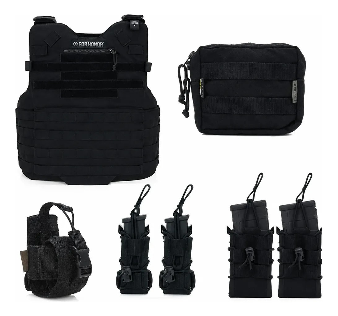 Capa Colete Modular Forhonor Com Bolsos Modulares Forhonor