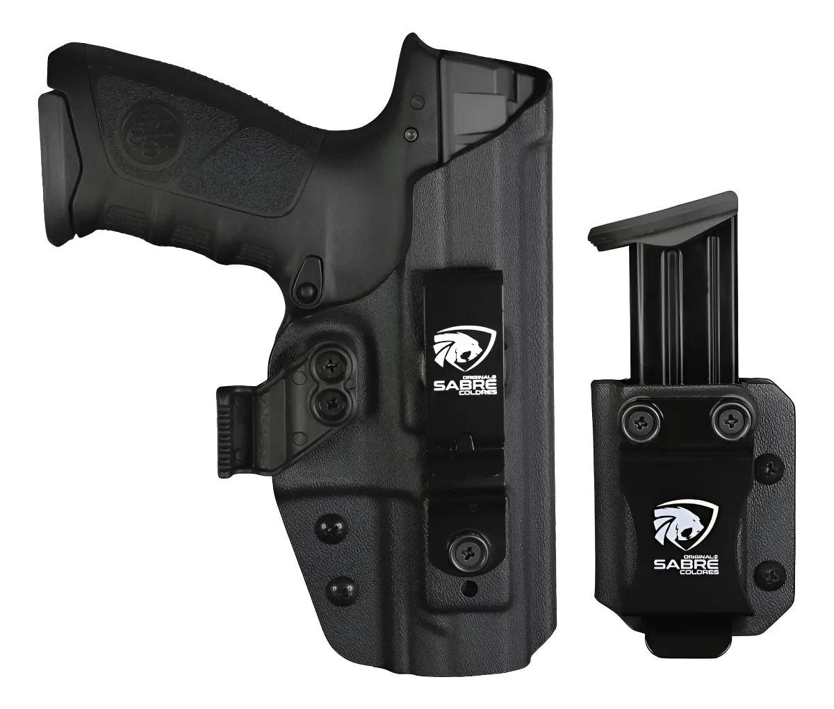 Coldre Porta Carregador Sabre Beretta Apx Full Destro Preto
