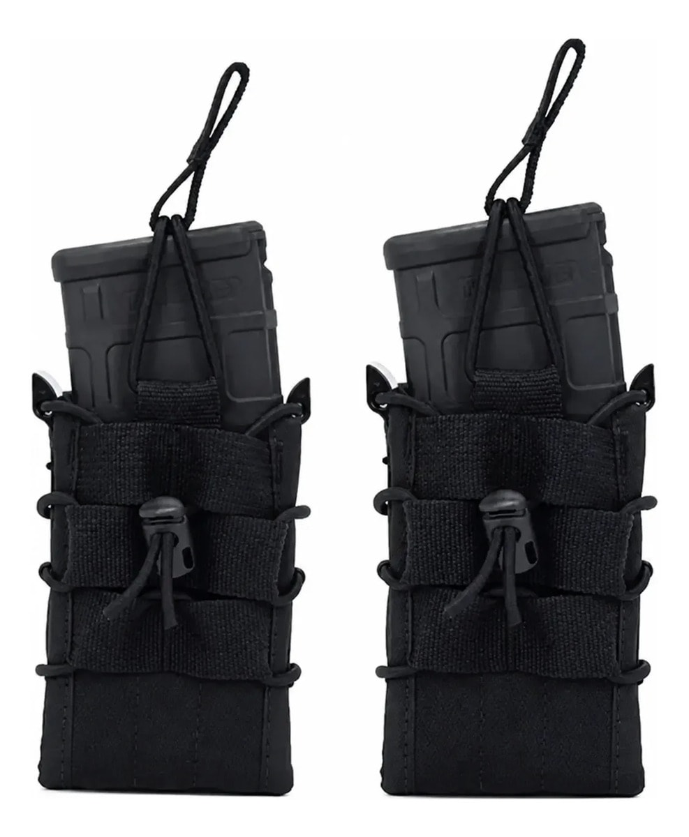 02 Fast Mag Fuzil Forhonor Porta Carregador 556 Ou 762 Nf-e
