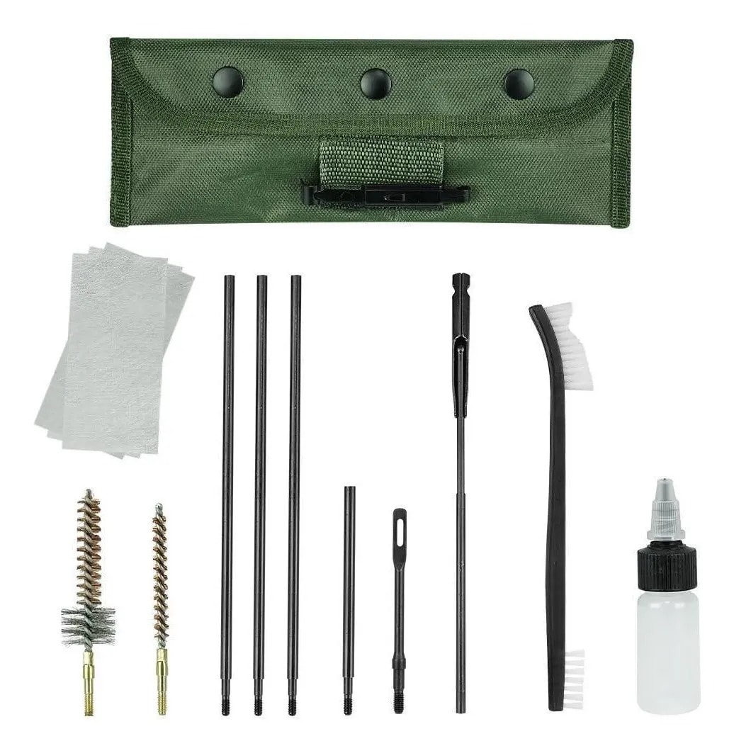 Kit De Limpeza Pistola, Rifle Calibre 5.5mm Fixxar C/ Esjoto Cal.22