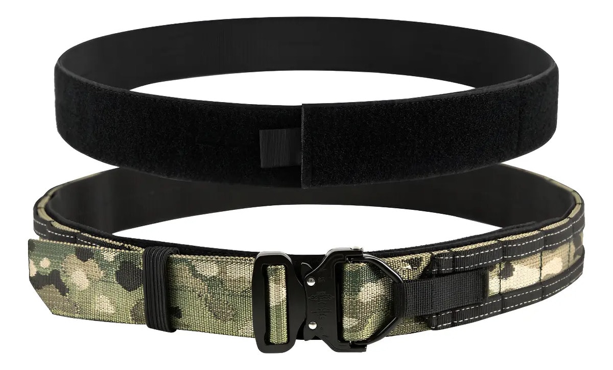 Cinto Tático Votagoo Duplo Militar Molle Fivela Rápida Nylon
