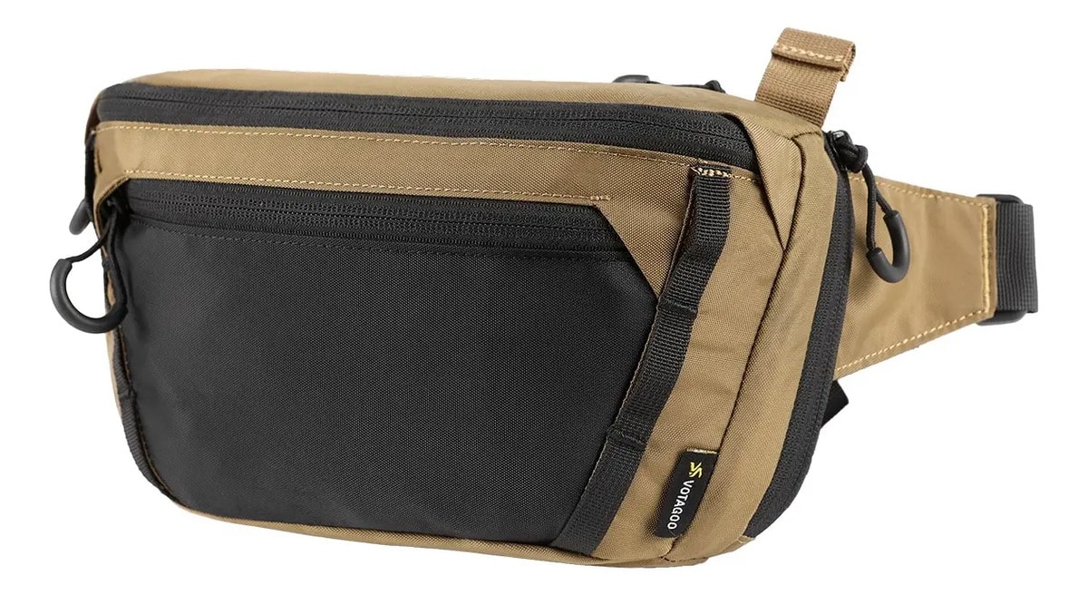 Pochete Tática Esportiva Votagoo Nylon, Porte Velado Pistola