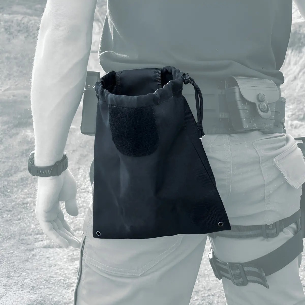 Drop Mag Modular - Bolsa De Descarte Preto Bélica