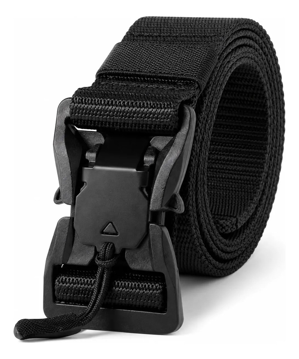 Cinto Tático Militar Nylon Fivela Metálica Engate Rápido