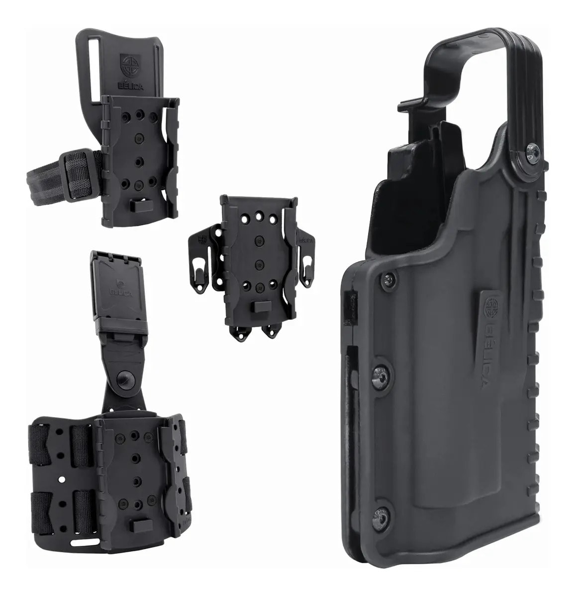 Kit Black Ops Speed Mid-ride Bélica - Preto Orientação Da Mão Canhoto