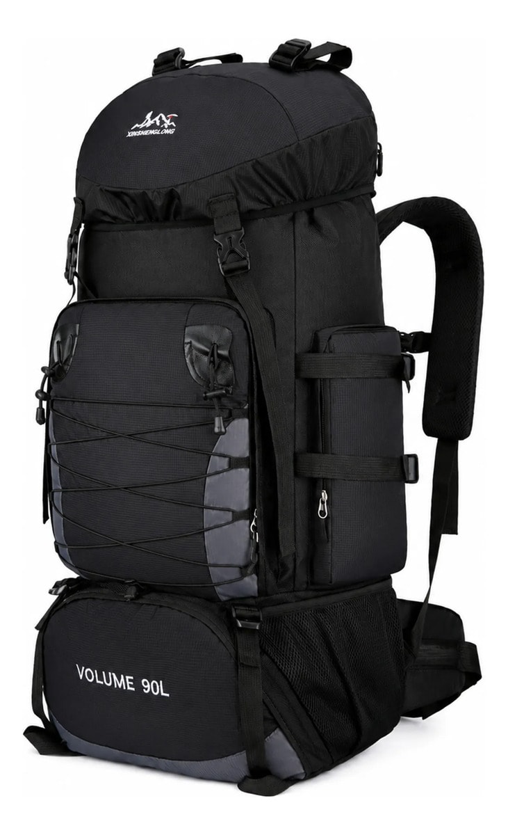 Mochila Cargueira Tática Grande Impermeável Reforçada 90l