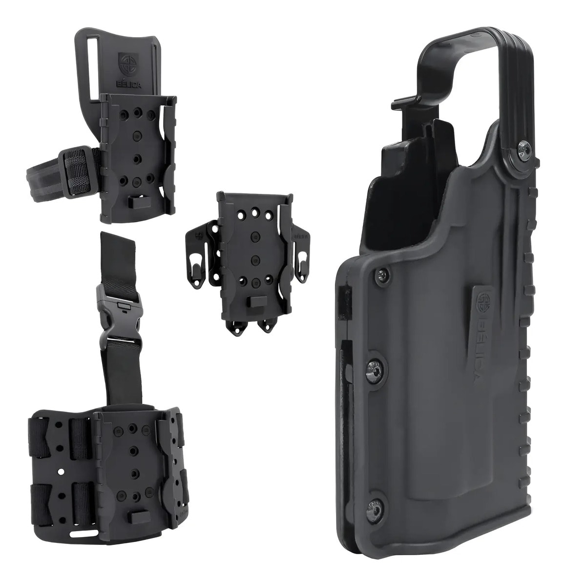 Kit Black Ops-sp Speed Mid-ride Fita Em Tecido Pmsp - Bélica