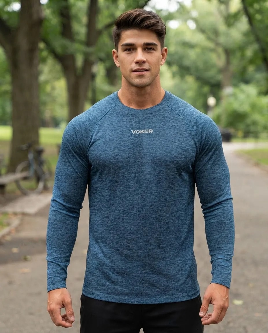 Camiseta Raglan Termica Segunda Pele Proteção Solar Uv Bike