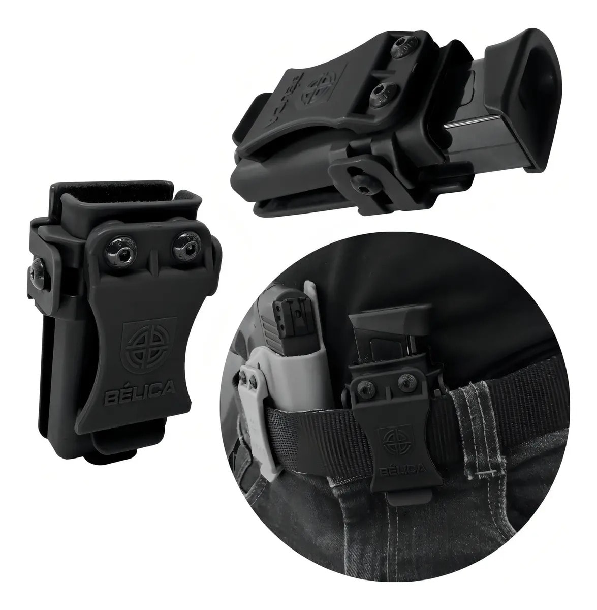 Porta Carregador Universal Velado Bélica P/ Glock Taurus